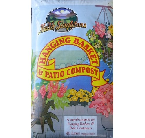 Hanging Basket and Patio Compost - 40 Litre